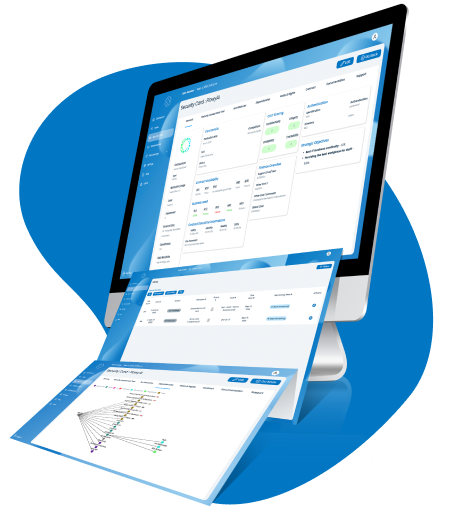 Dashboard of Safeception, Improve your risk management with business continuity plan on yourinfrastructure